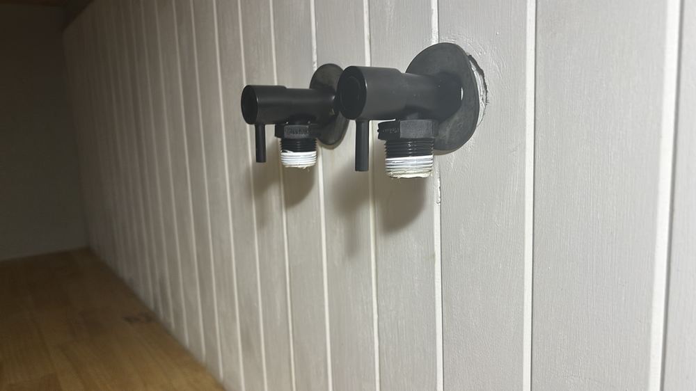 Kitchen mixer not secured to the bench, risking a leak below, found during a pre-purchase inspection in Darley