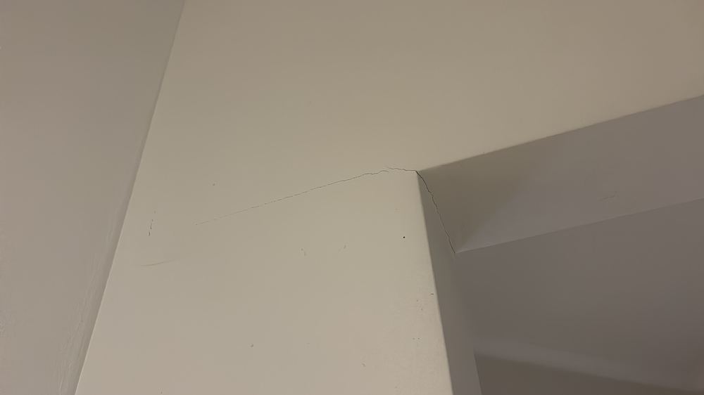 Crack from a window corner that points to movement in the structure, found during a pre-purchase inspection in Bacchus Marsh